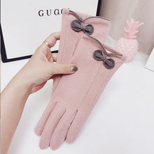 Load image into Gallery viewer, Cute Butterfly Finger Student Windproof Cycling Five Finger Touch Screen Gloves