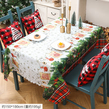 Load image into Gallery viewer, Christmas Decorative Creative Christmas Printing Tablecloths Table Runners Christmas Table Decoration Supplies