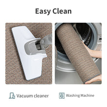 Load image into Gallery viewer, Hallway Mat Linen Woven Floor Mat Rubber Carpet Living Room Cushions Dust-Proof Mat