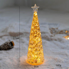 Load image into Gallery viewer, Christmas Ornament Decorative Glass Household Desk Decoration Glowing Night Lights Ins Decoration Gift
