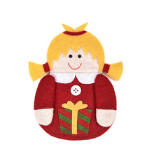 Load image into Gallery viewer, Christmas Decorations Creative Cartoon Doll Knife and Fork Set Holiday Restaurant Tableware Set Decoration Supplies