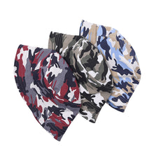 Load image into Gallery viewer, Outdoor Sun-Shade Sun Protection Children's Camouflage Bucket Hat