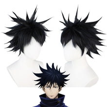 Load image into Gallery viewer, Manshu Back War Wig Five Wu Cos Wig Tiger Stick Youren Three Rounds Xia Cosplay Anime Simulation Scalp