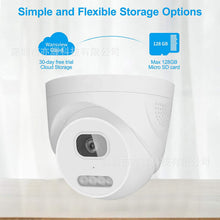 Load image into Gallery viewer, Rotating 360 Degrees Conch Home Mobile Phone Remote HD WiFi Network Semi-Dome Surveillance Camera