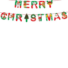 Load image into Gallery viewer, Christmas Decoration Supplies Tableware Paper Pallet Paper Cup Tissue New Year Party Layout Disposable Plastic Tablecloth