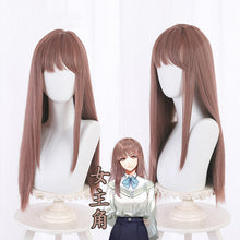Load image into Gallery viewer, Game Light and Night Cosplay Heroine Long Straight Costume Heat Resistant Synthetic Hair Halloween Carnival Party + Free Wig Cap