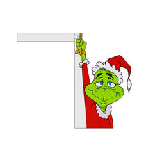 Load image into Gallery viewer, Christmas Green Miracle Fighter Corner Decoration Wooden Door Corner Decoration Home Decoration