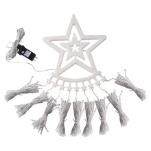 Load image into Gallery viewer, Christmas Led Five-Pointed Waterfall Light Meteor Light Decorative Light Courtyard Outdoor Star Light String