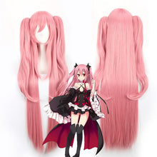 Load image into Gallery viewer, Wig Seraph of the End Cosplay Queen of Cluluce Pexi Gray-Pink Jaws Clamp Wig