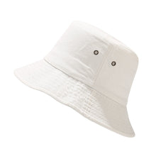 Load image into Gallery viewer, Retro Simple Fisherman Hat Cotton Breathable Bucket Hat Unisex Travel Sun Hat