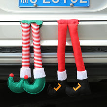 Load image into Gallery viewer, Christmas Elf Leg Santa Claus Leg Car Leg Pendant Christmas Decorations Christmas Daily Necessities