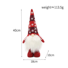 Load image into Gallery viewer, Christmas New Christmas Decoration Props Christmas Faceless Old Man Doll Doll Scavenger Christmas Pendant