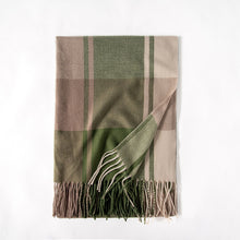 Load image into Gallery viewer, Artificial Cashmere Scarf 2023 New Winter Women's Shawl Thickened Warm Fringe Bib