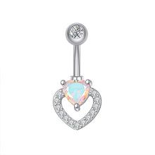 Load image into Gallery viewer, Zircon Navel Ring Navel Stud Piercing Jewelry for Women