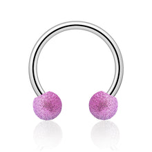 Load image into Gallery viewer, Stainless Steel Diamond Horseshoe Rod Nose Ring 12PCS Combination Set Human Body Piercing Accessories