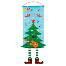 Load image into Gallery viewer, Christmas Wall Shopping Mall Party Store Hanging Cloth Hotel Home Wear Wall Cloth Christmas Decoration