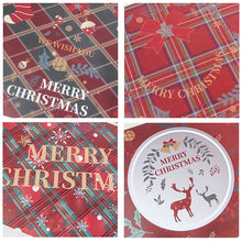 Load image into Gallery viewer, Christmas Decoration Creative Christmas PVC Printing Table Mat Cup Mat Each 6 Pack 12PCs