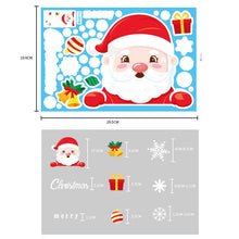 Load image into Gallery viewer, Christmas Decorations Glass Electrostatic Sticker Christmas Party Decoration Snowflake Window Stickers Christmas Hanging Ball Bell Stickers