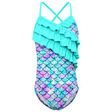 Load image into Gallery viewer, Girl's Swimsuit for child One-Piece Swimwear