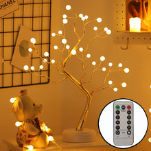 Load image into Gallery viewer, Tree Light Led Thanksgiving Scene Layout Home Decorative Lamp Christmas Party Pearl Luminous Tree