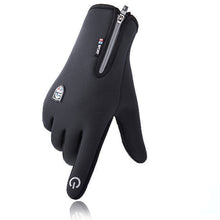 Load image into Gallery viewer, Autumn and Winter Touch Screen Men's and Women's Fishing Gloves Velvet Thermal Non-Slip Riding Take-out Rider Driving Gloves
