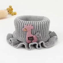 Load image into Gallery viewer, Autumn and Winter Wool Deer Scarf Cute Men's and Women's Baby Cartoon Neck Protection Children's Knitted