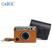 Load image into Gallery viewer, PU Leather Vintage Camera Bag Polaroid Mini Evo Vintage Camera Bag Digital Photography Leather Case
