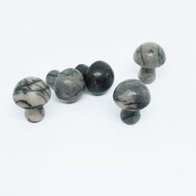 Load image into Gallery viewer, 5PCs Natural Crystal Agate Mushroom 2cm Mini Small Mushroom Crystal Crafts Micro Landscape Ornaments Decorations