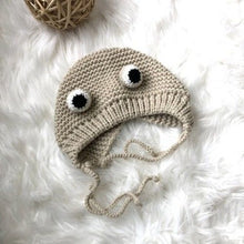 Load image into Gallery viewer, Funny Cartoon Frog Woolen Cap Female Sweet Cute Earmuff Funny Funny Headgear