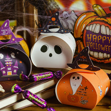 Load image into Gallery viewer, 10PCs Halloween Candy Box Baking Cookies Ghost Paper Box Festival Party Decorative Gift Packaging Box