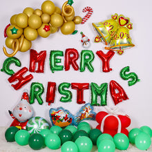 Load image into Gallery viewer, Christmas Balloon Set Latex Balloon Chain Arch Christmas Decoration Balloon