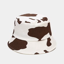Load image into Gallery viewer, Cows Pattern Hat Female Spring and Summer New Artistic Retro Leisure Bucket Hat Korean Fashion Couple All-Matching Fisherman Hat
