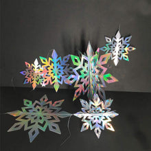 Load image into Gallery viewer, Wensheng Christmas Snowflake Christmas Decorations Three-Dimensional Snowflake Ornaments