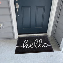 Load image into Gallery viewer, Hello Welcome Home Entry Door Mat Wire Loop Foot Mat Carpet Dust-Proof Mat