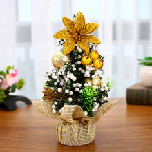 Load image into Gallery viewer, 20cm Mini Christmas Tree Table Setting Children's Gift Christmas Package Small Tree Christmas Decorations
