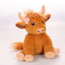 Load image into Gallery viewer, Highland Cow Cute Yak Doll Scottish Highland Yak Plush Toy