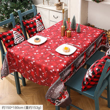 Load image into Gallery viewer, Christmas Decorative Creative Christmas Printing Tablecloths Table Runners Christmas Table Decoration Supplies