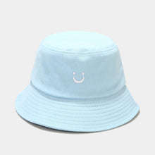 Load image into Gallery viewer, Smiling Face Embroidery Sun-Proof Bucket Hats Male and Female Students Cute Sunhat Outdoor Alpine Cap