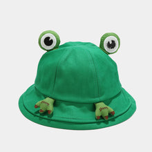 Load image into Gallery viewer, Cute Frog Hat Spring and Summer Korean Style All-Matching Fisherman Hat Student Cartoon Sun Protection Sun Hat Basin