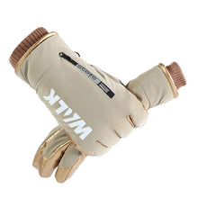 Load image into Gallery viewer, Ski Touch Screen Gloves Female Cycling Outdoor Sports Thickening Fleece-Lined Windproof Warm Electrombile Gloves