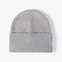 Load image into Gallery viewer, Knitted Hat Women's Outdoor Winter Brimless Beanie Hat Fashion Travel Shopping Men's Jacquard Black Wool Hat