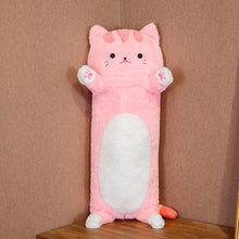 Load image into Gallery viewer, Large Cross-Border Long Three-Color Cat Plush Soft and Comfortable Toy Doll Pillow Prize Claw