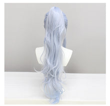 Load image into Gallery viewer, Original God Wig God Lihua Cos Wig Modeling Role Style Light Silver Single Ponytail Cosplay Wig
