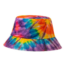 Load image into Gallery viewer, 2-5 Years Old Breathable Bucket Hat Tie-Dyed Children's Bucket Hat Sun Protection Baby Sun Hat