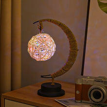 Load image into Gallery viewer, LED Decorative Light XINGX Moon-Light Lamp Apple Christmas Lights Birthday Gift Handmade Hemp Rope USB Wrought Iron Small Night Lamp