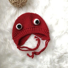 Load image into Gallery viewer, Funny Cartoon Frog Woolen Cap Female Sweet Cute Earmuff Funny Funny Headgear