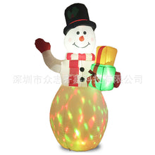 Load image into Gallery viewer, Christmas Inflatable Model Luminous Inflatable Tree Elderly Snowman Inflatable Model Courtyard Holiday Decoration Decoration Props