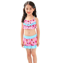 Load image into Gallery viewer, Girl's Swimsuit Split Bikini Skirt for Children