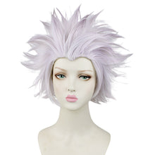 Load image into Gallery viewer, Manshu Back War Wig Five Wu Cos Wig Tiger Stick Youren Three Rounds Xia Cosplay Anime Simulation Scalp
