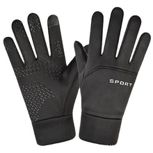 Load image into Gallery viewer, Fleece-Lined Thermal Touch Screen Waterproof Gloves Men And Women Non-Slip Driving Running Cycling Windproof